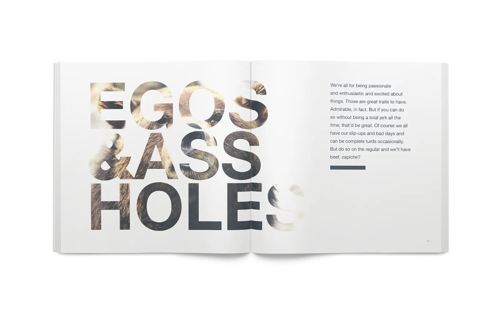 &Barr: Brand identity and culture book
