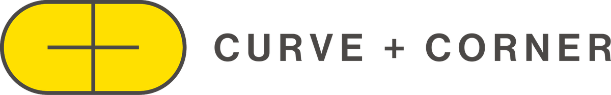 The Curve + Corner brand logo