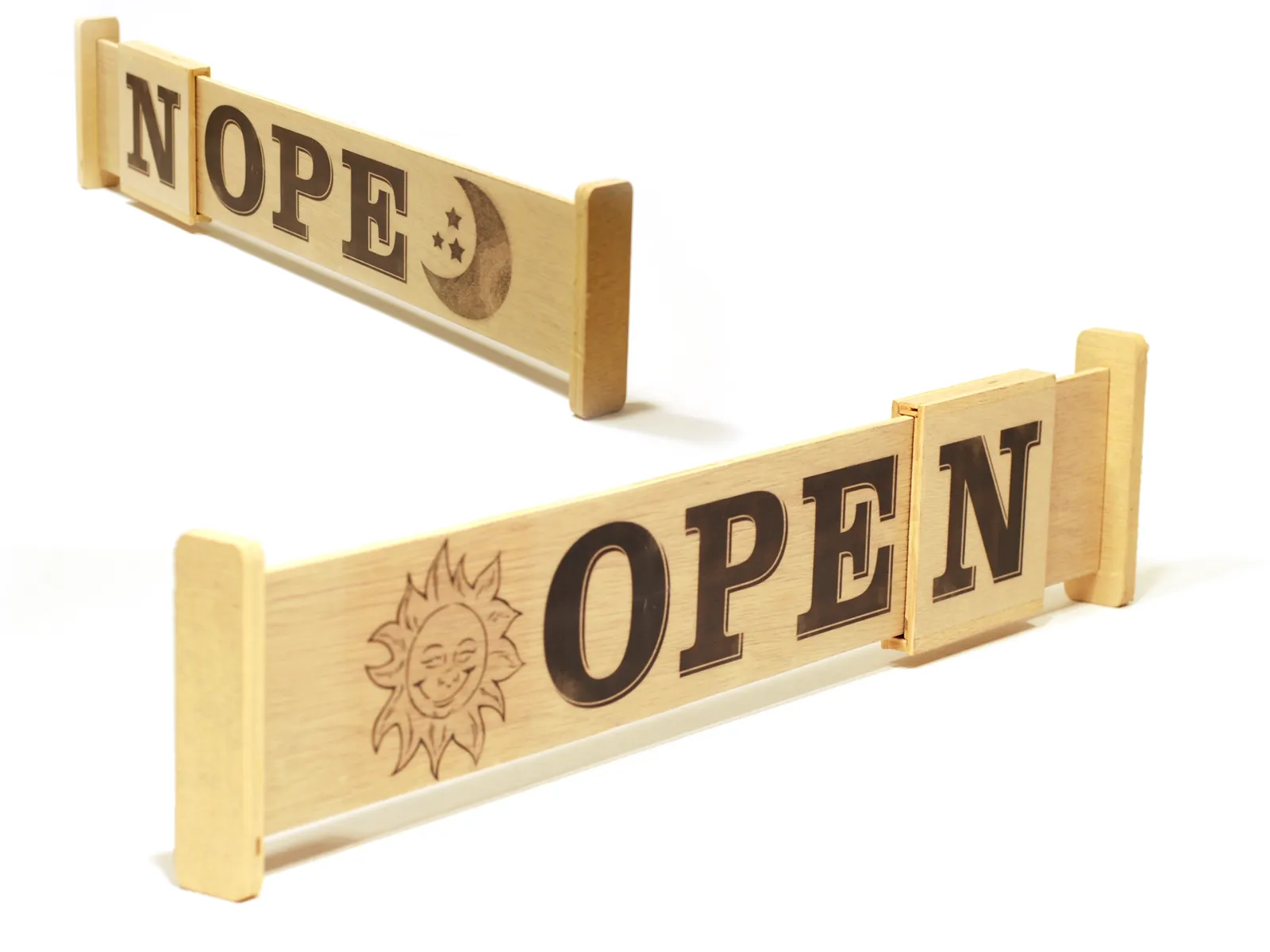 First Watch: Open and closed window sign