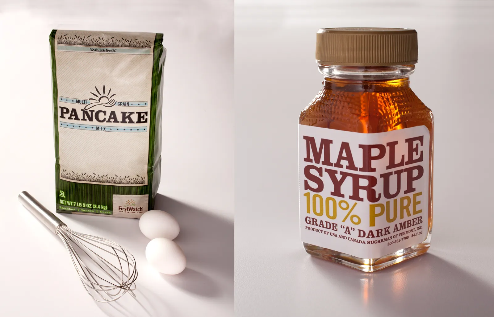 First Watch: Packaging and label design