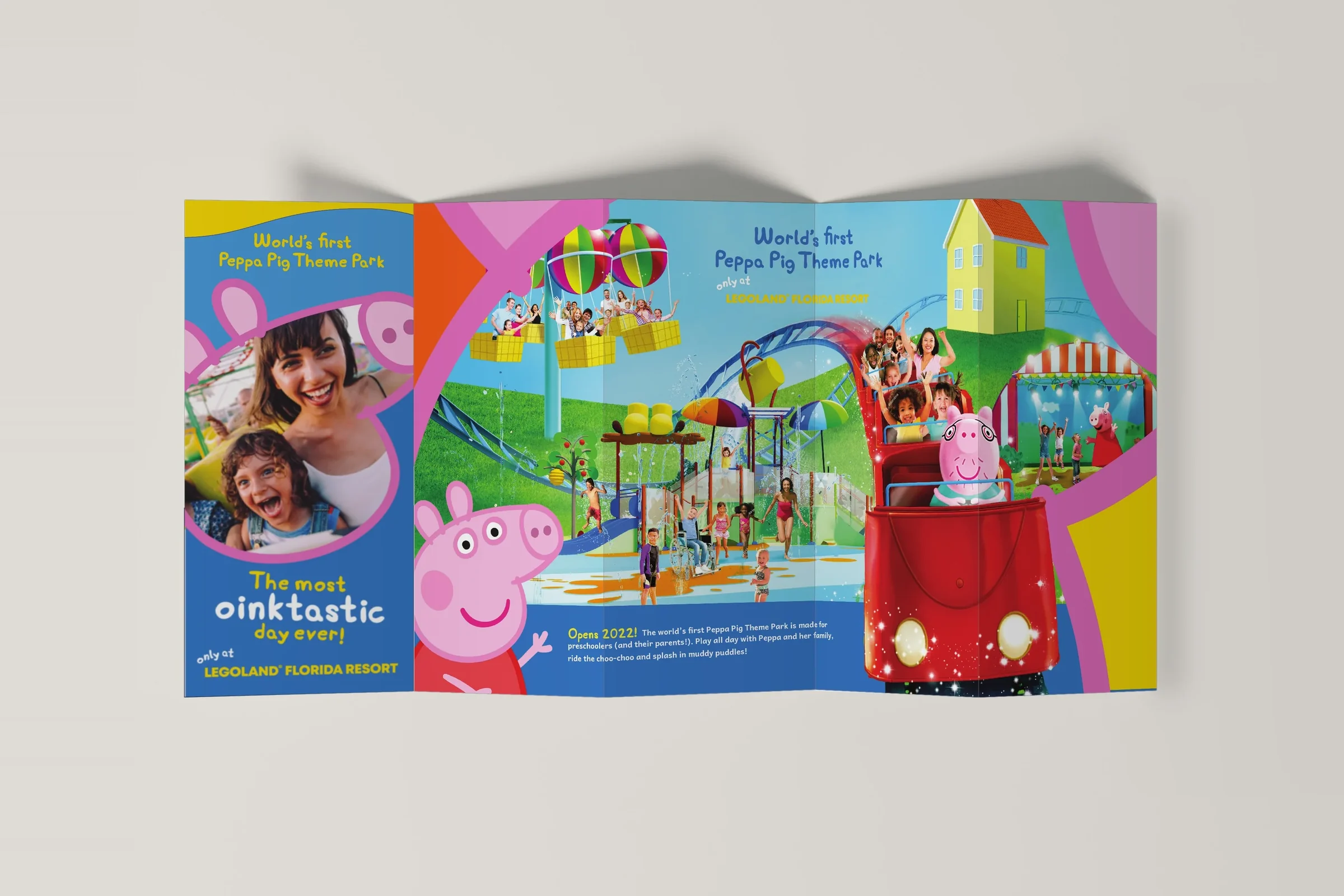 LEGOLAND Florida Resort: Rack cards and stickers