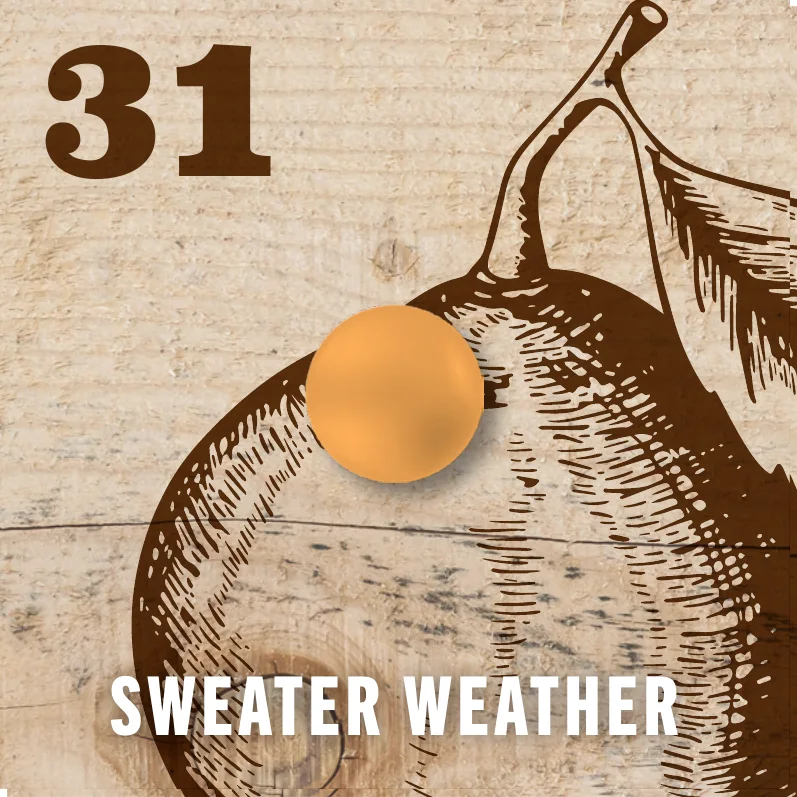 Countdown post, day 31: Sweater weather, engraved artwork