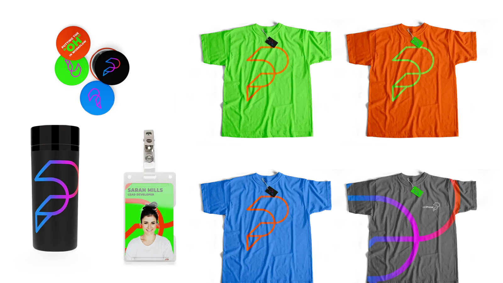 onPhase: Events, print and swag